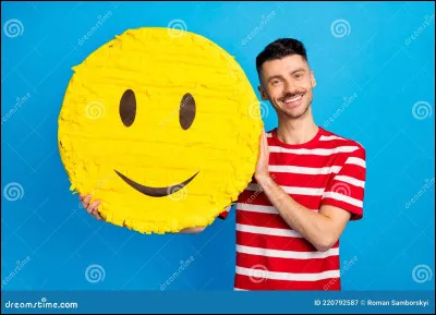 L'emoji qui sourit :