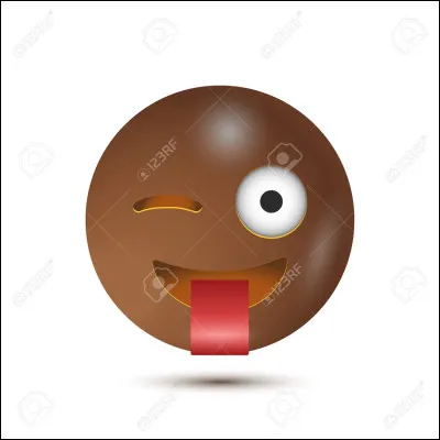 L'émoji qui fait un clin dil :