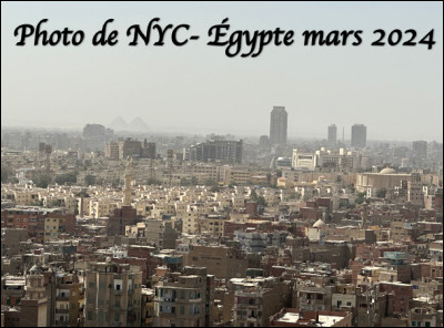 Quelle est la capitale de l'Égypte qui compte 10 025 000 d'habitants ?