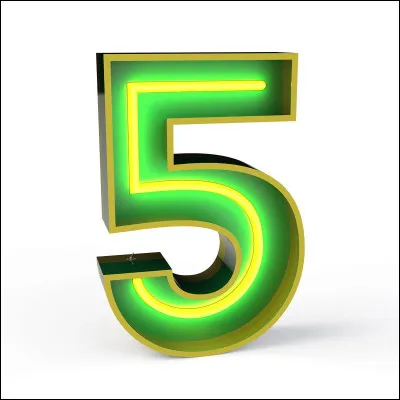 Comment dit-on "cinq" en italien ?