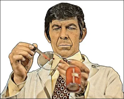 (Épisode "Le Spécialiste") L'assassin dissimule la preuve de son crime dans :