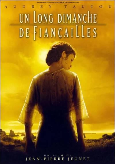 "Un long dimanche de fiançailles" est une adaptation cinématographique d'un roman de Sébastien Japrisot.