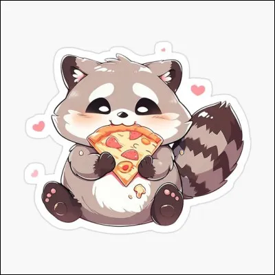 Que mange ce raton laveur ?