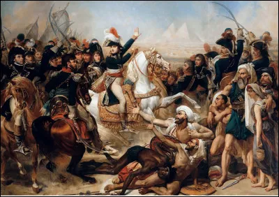 Quel est le nom de cette bataille de la campagne d' Égypte remportée par Napoléon Bonaparte sur les mamelouks le 21/07/1798 ?