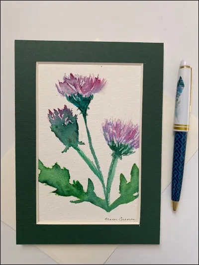 Le chardon est l'emblème du Pays de Galles.