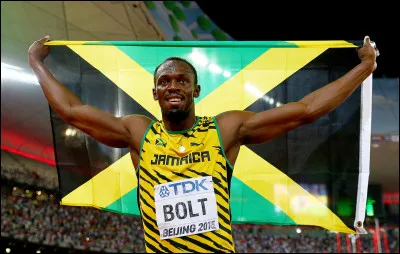 Par quelle marque l'athlète jamaïcain Usain Bolt est-il sponsorisé ?