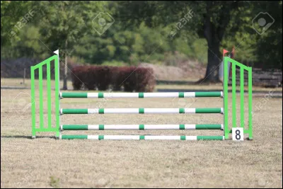 Combien d'obstacles sont présents sur une détente de CSO ?