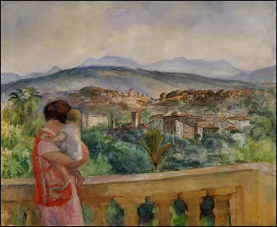 Qui a peint "Le Cannet au printemps" ?