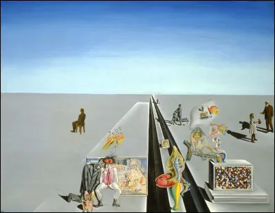 Quel est ce surréaliste qui représente ainsi "Les Premiers jours du printemps" ?