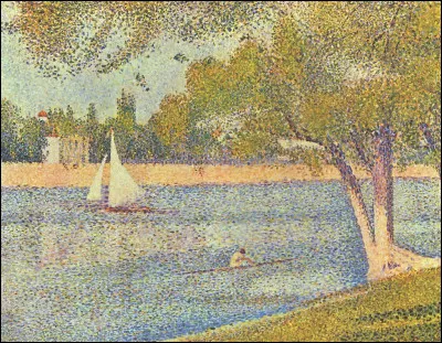 Qui a représenté "La Seine à la Grande Jatte au printemps ?