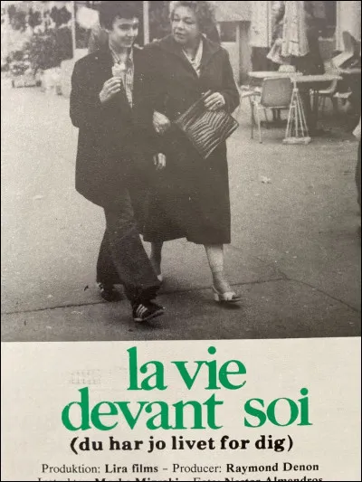 "La Vie devant soi" est un film joué par Yves Montand.