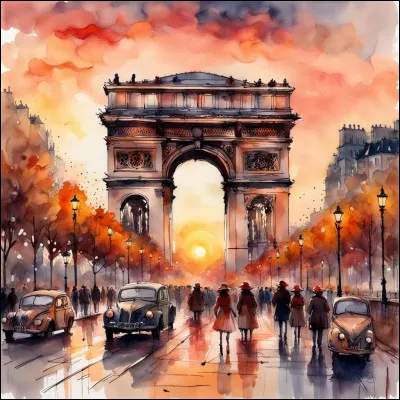 Qui a décidé de construire l'Arc de triomphe ?