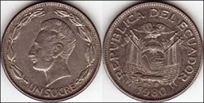 Quel est le nom de l'ancienne monnaie officielle de l'Équateur de 1884 à 2000 ?