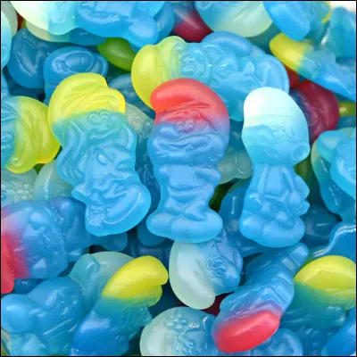 Quels sont ces bonbons bleus ?