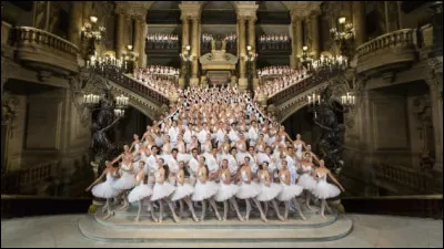 Quels sont, dans l'ordre, les grades de l'Opéra de Paris ?