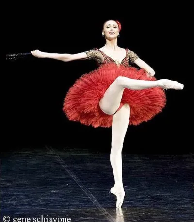 Tu vois cette sublime danseuse ? Elle est en train de faire une magnifique pose. Mais comment appelle-t-on ce mouvement qui consiste à lever une jambe pliée en l'air ?