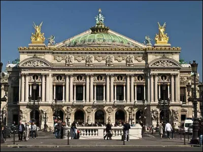 Plus facile : comment s'appelle l'Opéra de Paris (sur la photo) ?