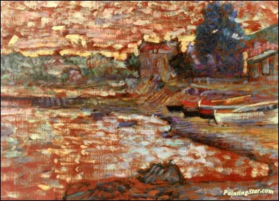 Qui a réalisé cette représentation du Lavandou ?