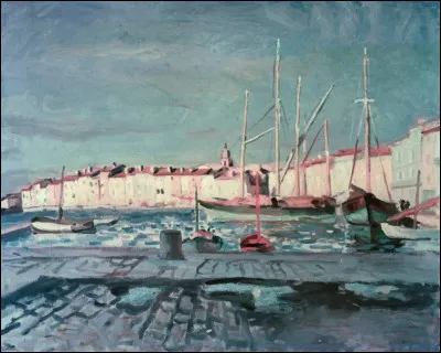 À qui doit-on ce souvenir du "Port de saint-Tropez" ?