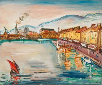 À qui doit-on ce tableau du "Port de Toulon" ?