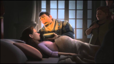 Qui cache la fleur magique pouvant sauver la reine gravement malade ?