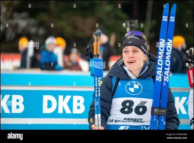 Qui est cette biathlète ?