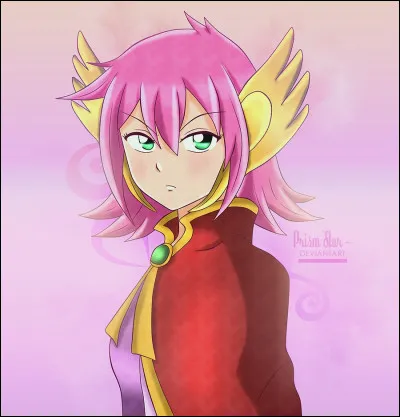 Qui est ce personnage aux cheveux roses ?