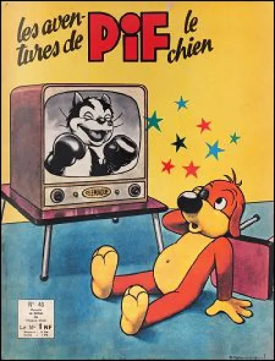 Qui est le compère de « Pif » le chien ?