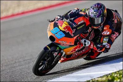 La course Moto3 fut remportée par Daniel Holgado, David Alonso fini à une décevante quatrième position. À quelle place José Antonio Rueda a-t-il terminé ?