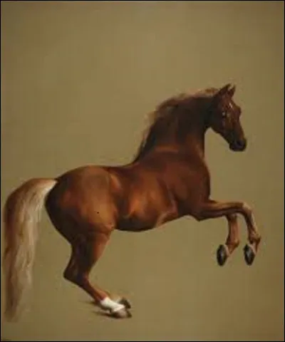 Lequel de ces trois romantiques anglais a exécuté cette toile intitulée ''Whistlejacket'', en 1762 ?