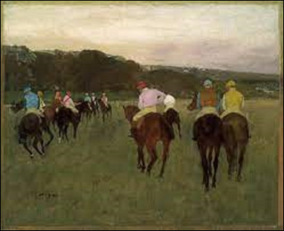 On débute notre voyage équestre en cherchant un impressionniste. De ces trois artistes, lequel a réalisé, vers 1871, cette toile intitulée ''Chevaux de course à Longchamp ?