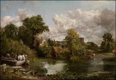 De ces trois romantiques anglais, lequel a réalisé, en 1819, ce tableau intitulé ''Le Cheval blanc'' ?