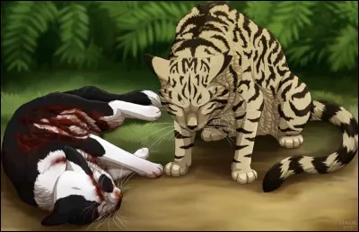 "Tu étais un apprenti dans le clan du Tonnerre, mais tu seras un guerrier dans le clan des Étoiles". Qui prononce ces mots ?