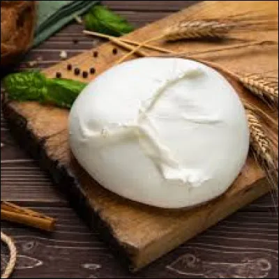 De quel pays est originaire la mozzarella ?