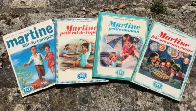 En quelle année est sorti le premier livre "Martine" ?