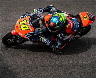 Quelle est la nationalité de ce pilote, une fois vainqueur en Moto3, en Indonésie ?