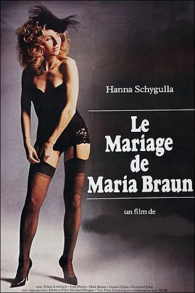 Qui est le réalisateur allemand du film "Le Mariage de Maria Braun" en 1979 ?
