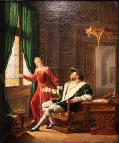 De ces trois peintres de style troubadour, lequel a réalisé, en 1804, ce tableau intitulé ''François Ier montre à Marguerite de Navarre, sa sur, les vers qu'il vient d'écrire sur une vitre avec son diamant'' ?