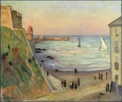 Qui a peint "Le port de Collioure" ?