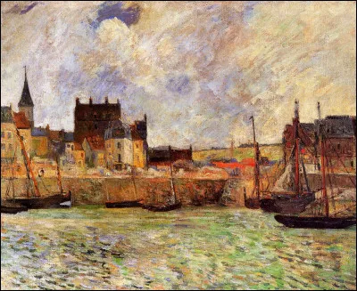 Qui a peint "Le port de Dieppe" ?