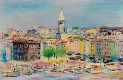Qui a peint "Le port de Marseille" ?