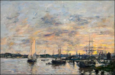 Qui a peint "Le port de Bordeaux" ?