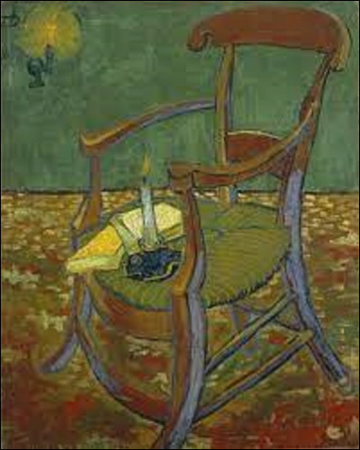 On débute notre voyage pictural en cherchant un postimpressionniste. De ces trois artistes, lequel a réalisé, en 1888, cette toile intitulée ''Le Fauteuil de Paul Gauguin'' ?