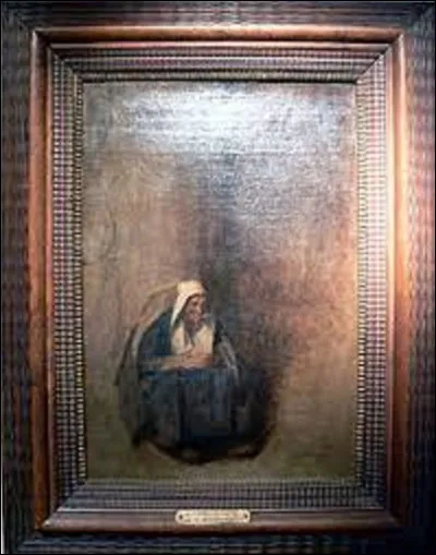 En 1858, lequel de ces trois académiques a réalisé ce tableau intitulé ''Vieille Femme à la pipe'' qui représente une dame âgée assise, un peu tassée dans un fauteuil ?