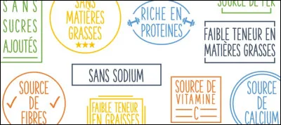 À côté des allégations de santé, on trouve également tout un tas d'allégations nutritionnelles (image).
Quelle mention est autorisée ?