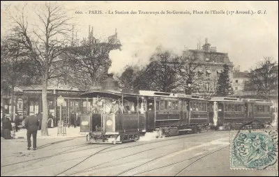 En 1845, que construit-on Place de l'Etoile à Paris ?
