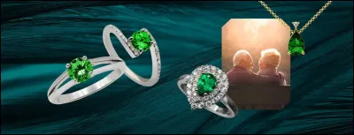 Quelle est l'initiale de la pierre précieuse associée à l'anniversaire des 40 ans de mariage ?