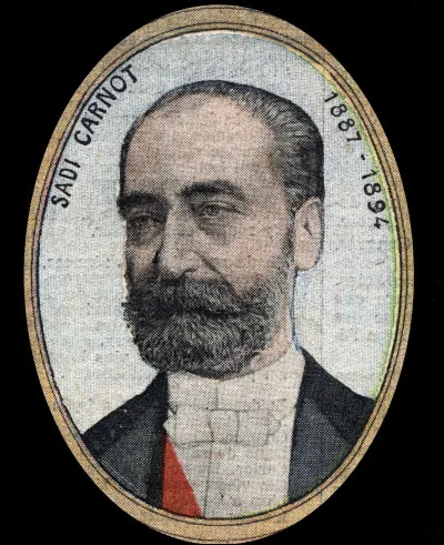Sadi CArnot fut le premier président de la IIIe République.
