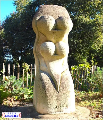 Où se trouvait cette sculpture de Christian Jossin dans les années 80-90 ?