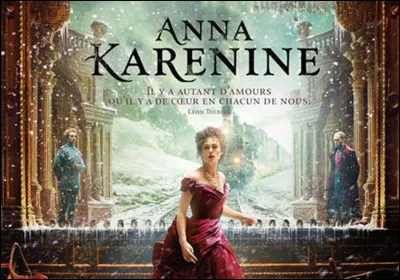"Anna KArénine" est un roman signé Alexandre Pouchkine.